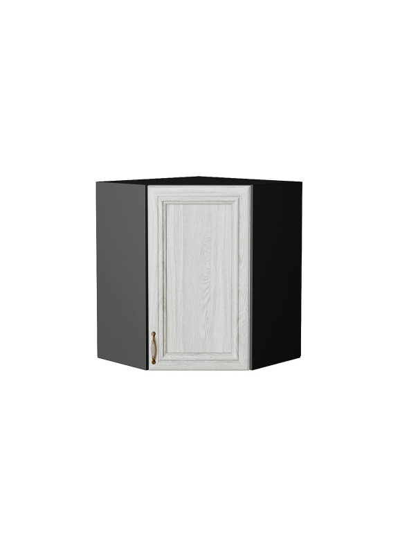 Шкаф верхний угловой Шале