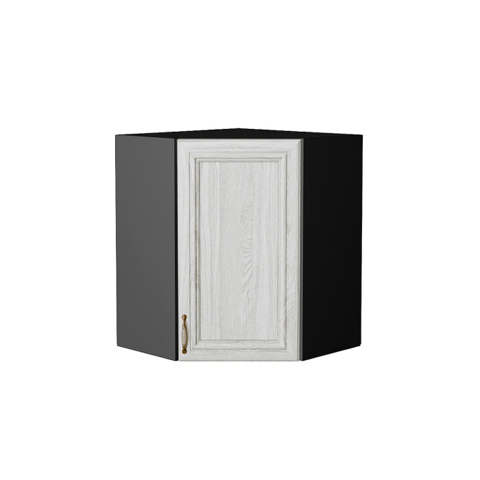 Шкаф верхний угловой Шале