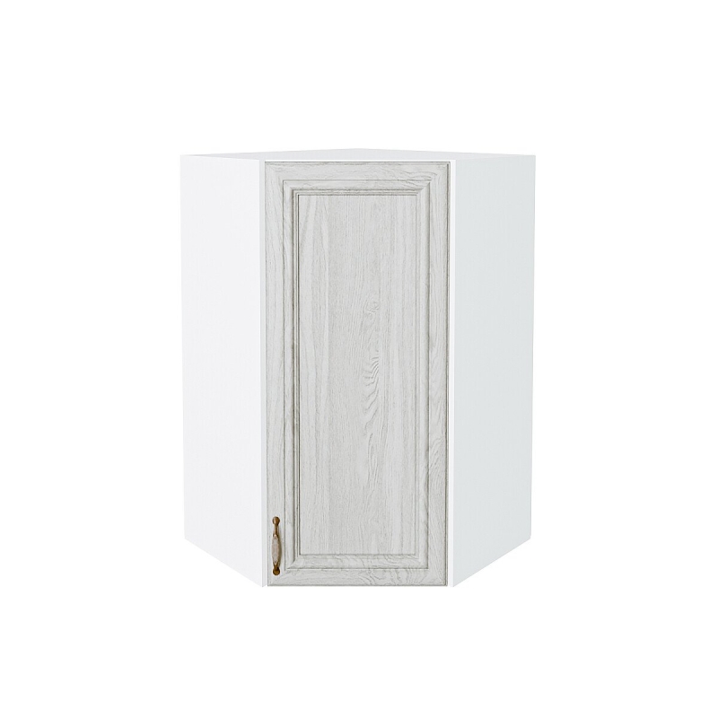 Шкаф верхний угловой Шале