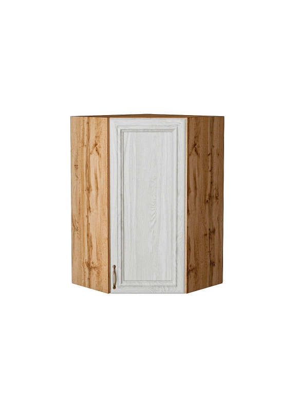 Шкаф верхний угловой Шале