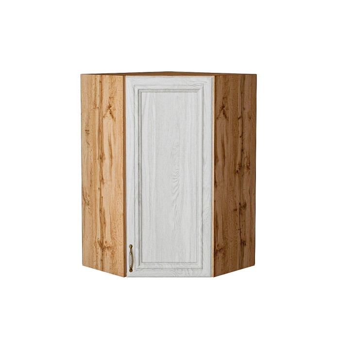 Шкаф верхний угловой Шале