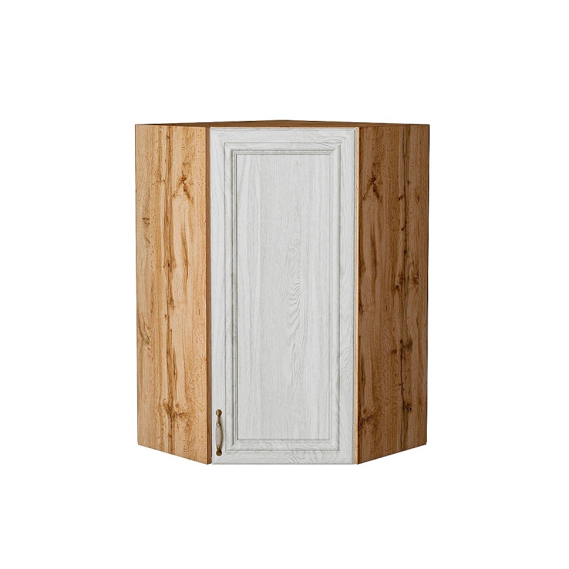 Шкаф верхний угловой Шале