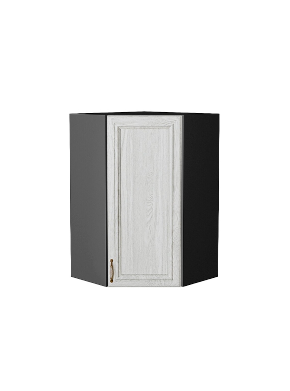 Шкаф верхний угловой Шале