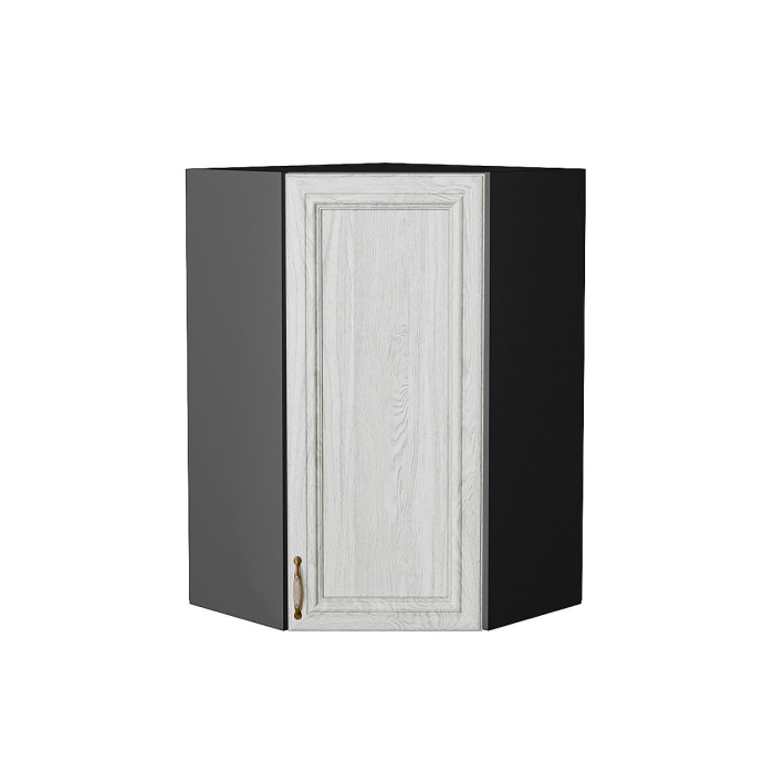 Шкаф верхний угловой Шале