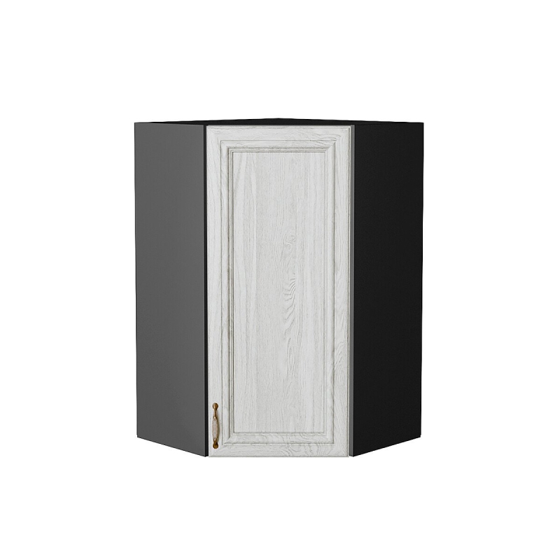 Шкаф верхний угловой Шале