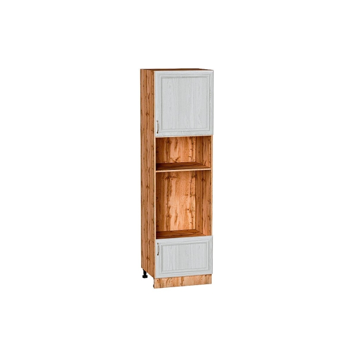 Шкаф пенал с 1-ой дверцей и ящиком под технику Шале