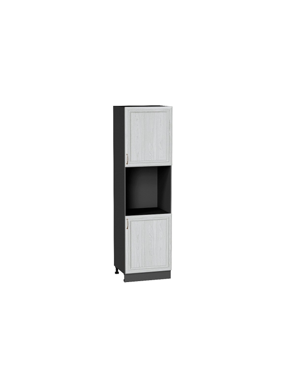 Шкаф пенал с 2-мя дверцами под технику Шале