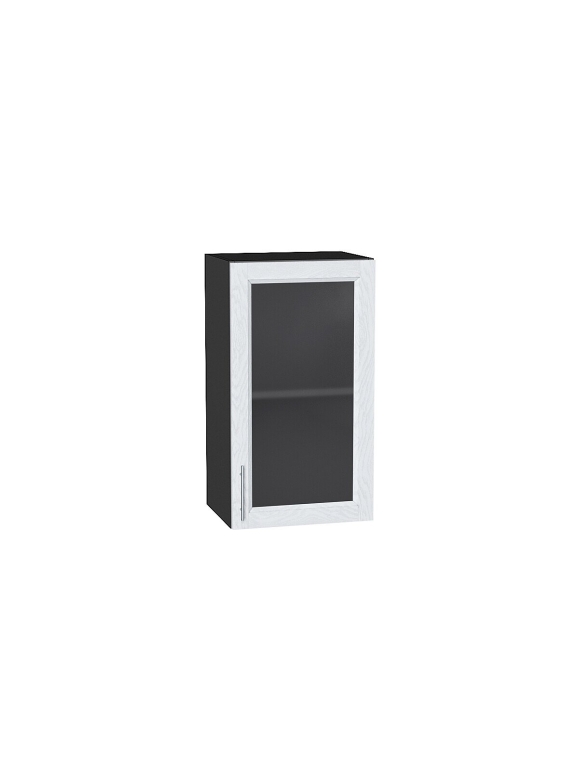 Шкаф верхний с 1-ой остекленной дверцей Сканди