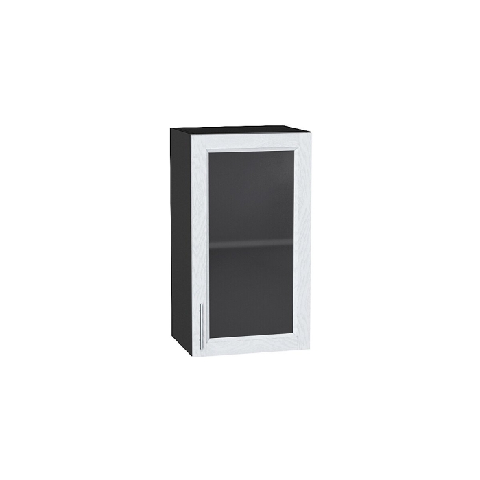 Шкаф верхний с 1-ой остекленной дверцей Сканди