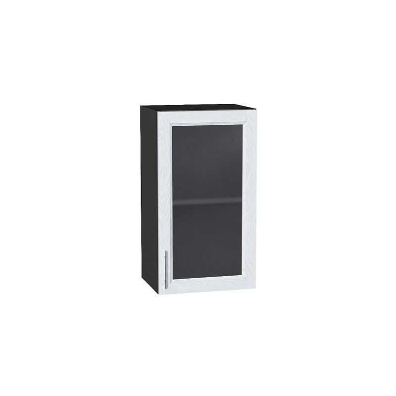 Шкаф верхний с 1-ой остекленной дверцей Сканди