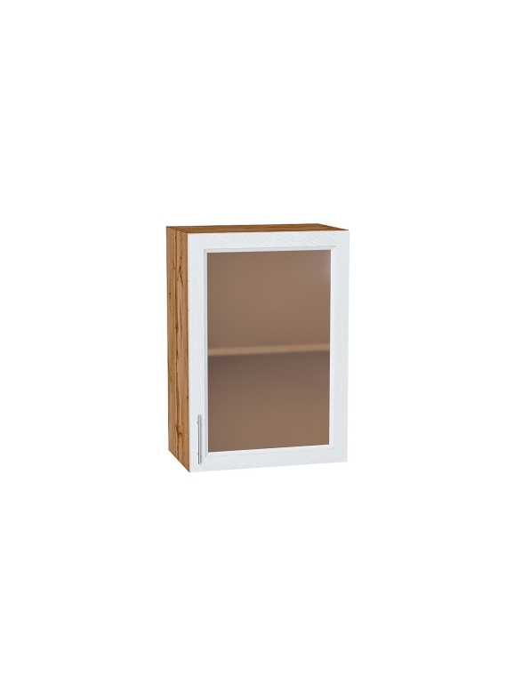Шкаф верхний с 1-ой остекленной дверцей Сканди