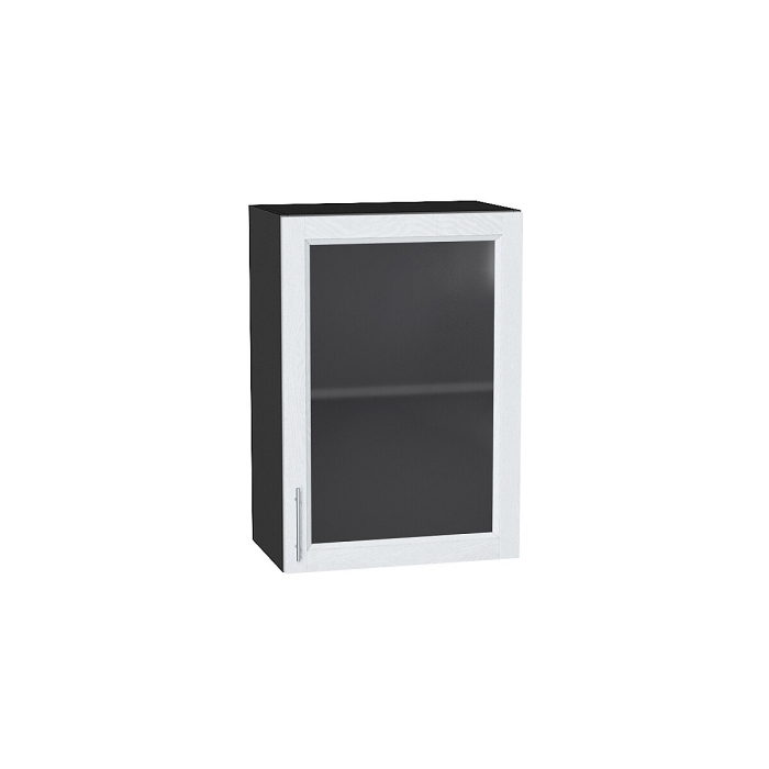 Шкаф верхний с 1-ой остекленной дверцей Сканди