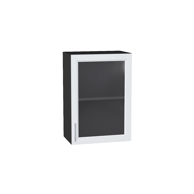 Шкаф верхний с 1-ой остекленной дверцей Сканди