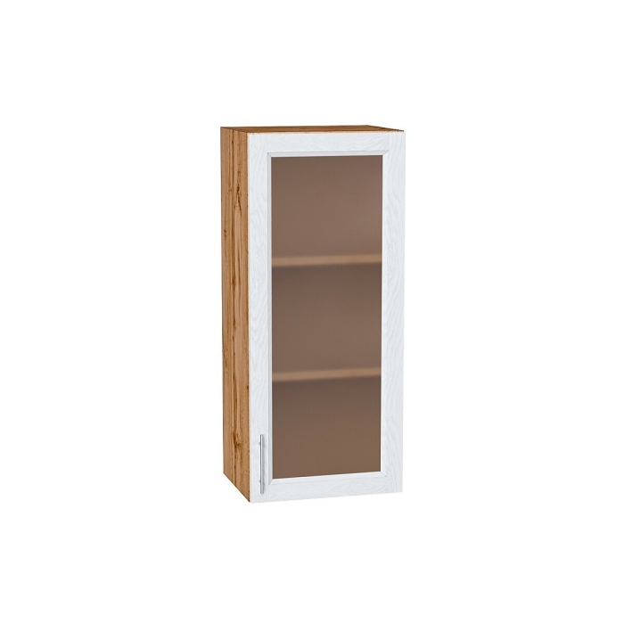 Шкаф верхний с 1-ой остекленной дверцей Сканди
