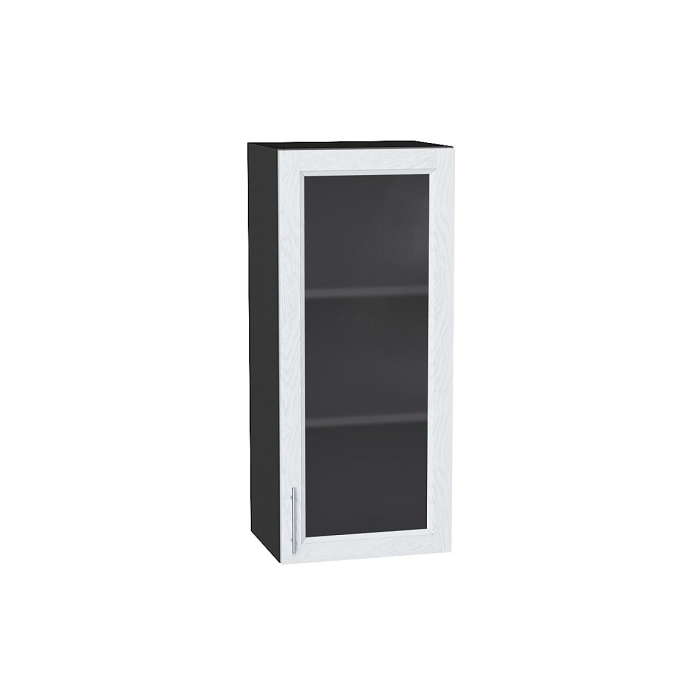 Шкаф верхний с 1-ой остекленной дверцей Сканди