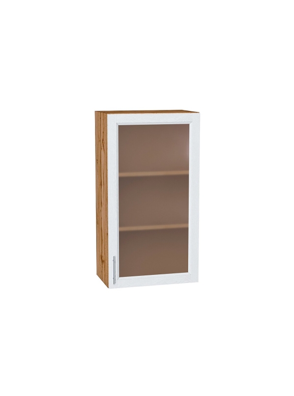 Шкаф верхний с 1-ой остекленной дверцей Сканди