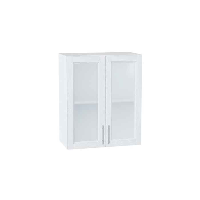 Шкаф верхний с 2-мя остекленными дверцами Сканди