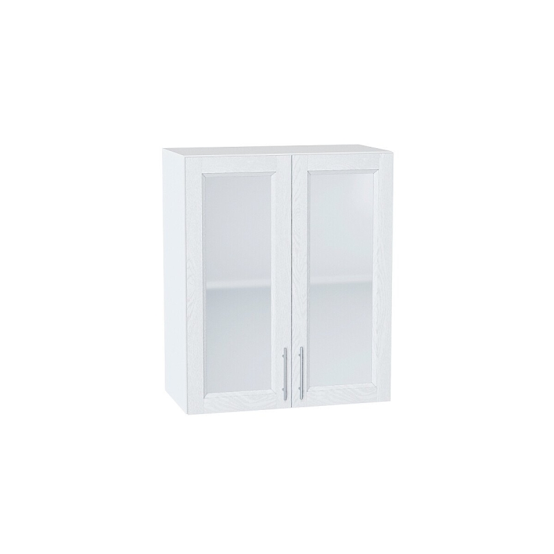 Шкаф верхний с 2-мя остекленными дверцами Сканди