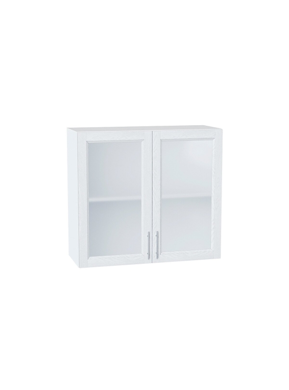 Шкаф верхний с 2-мя остекленными дверцами Сканди