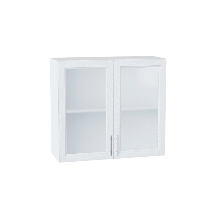 Шкаф верхний с 2-мя остекленными дверцами Сканди