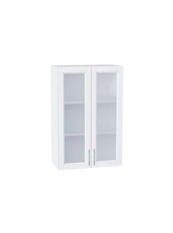 Шкаф верхний с 2-мя остекленными дверцами Сканди