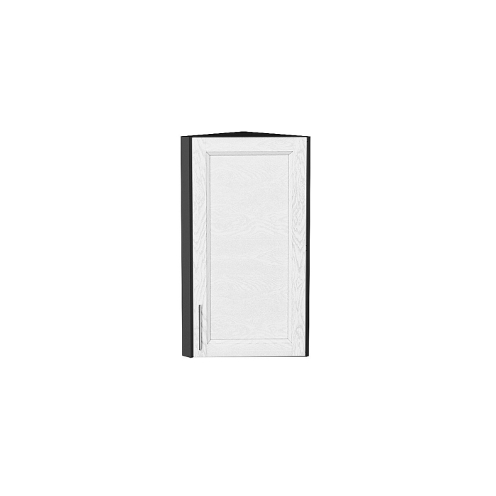 Шкаф верхний торцевой Сканди