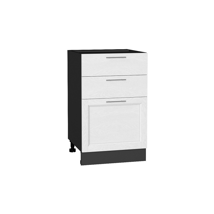 Шкаф нижний с 3-мя ящиками Сканди