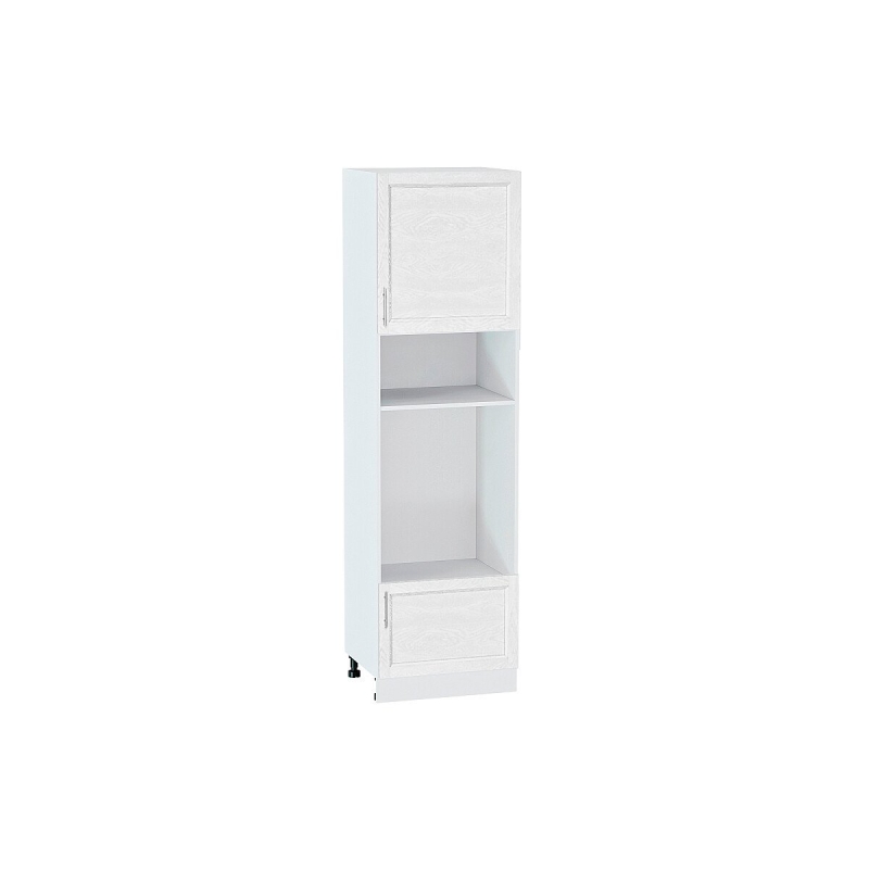 Шкаф пенал с 1-ой дверцей и ящиком под технику Сканди