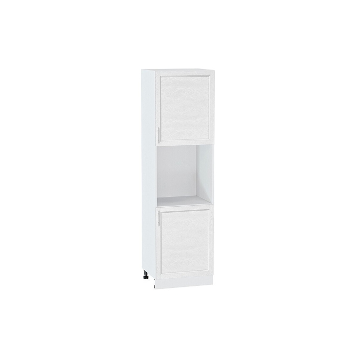 Шкаф пенал с 2-мя дверцами под технику Сканди