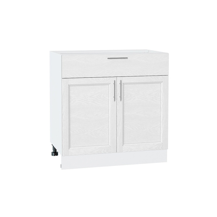 Шкаф нижний с 2-мя дверцами и ящиком Сканди