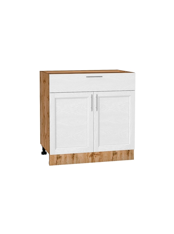 Шкаф нижний с 2-мя дверцами и ящиком Сканди