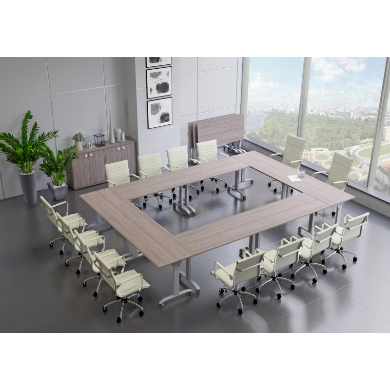 Мебель для персонала серия MOBILE SYSTEM (Мобильные складные столы металл