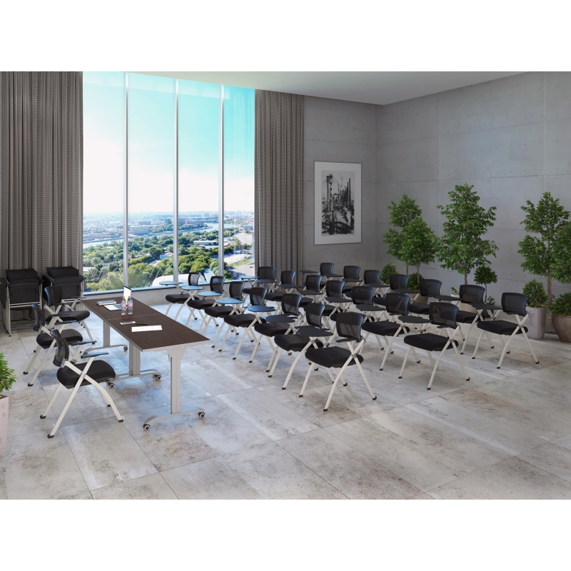 Мебель для персонала серия MOBILE SYSTEM (Мобильные складные столы металл