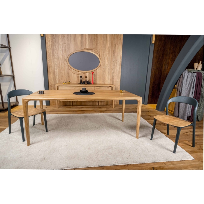 Стол массив дуба Amelia 1800*800*75