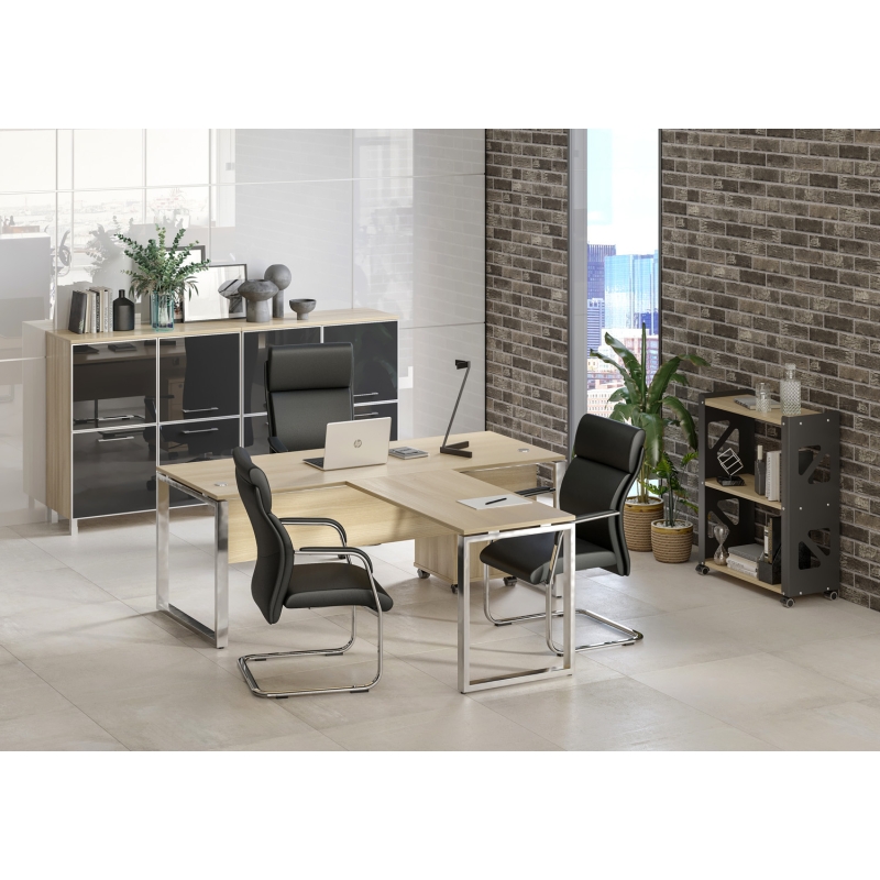 Кабинет руководителя METAL SYSTEM DIRECT (Столы на металлокаркасе)