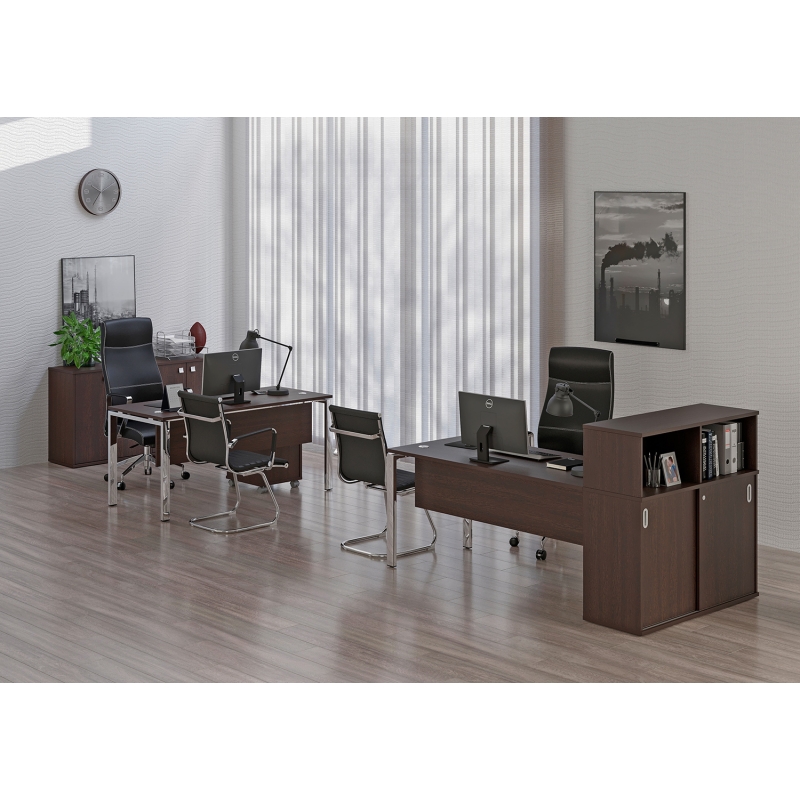 Кабинет руководителя METAL SYSTEM DIRECT (Столы на металлокаркасе)