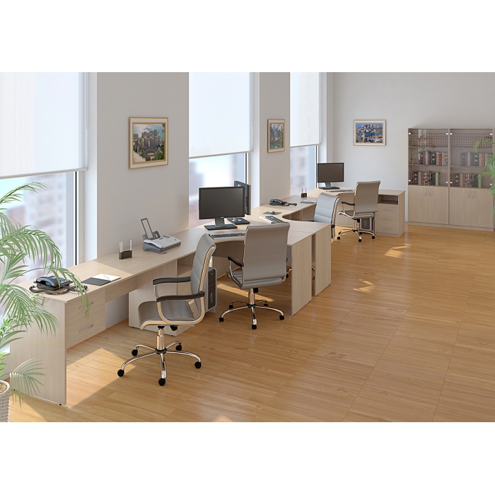 Мебель для персонала серия Nova S (Столы, тумбы, шкафы