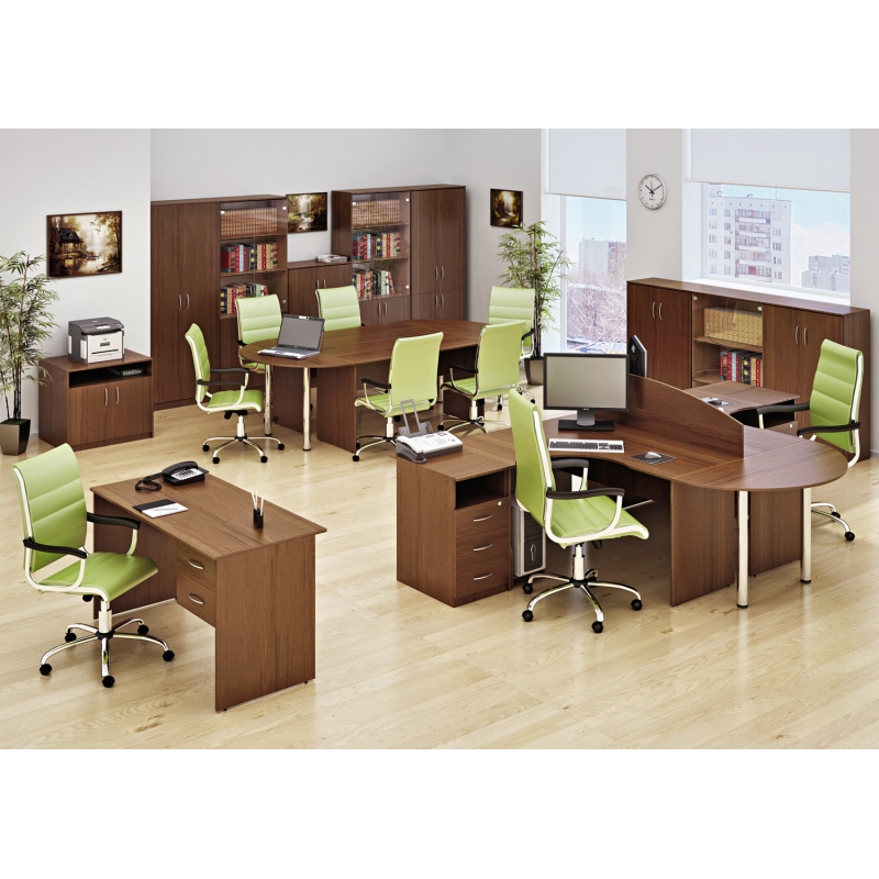 Мебель для персонала серия Nova S (Столы, тумбы, шкафы