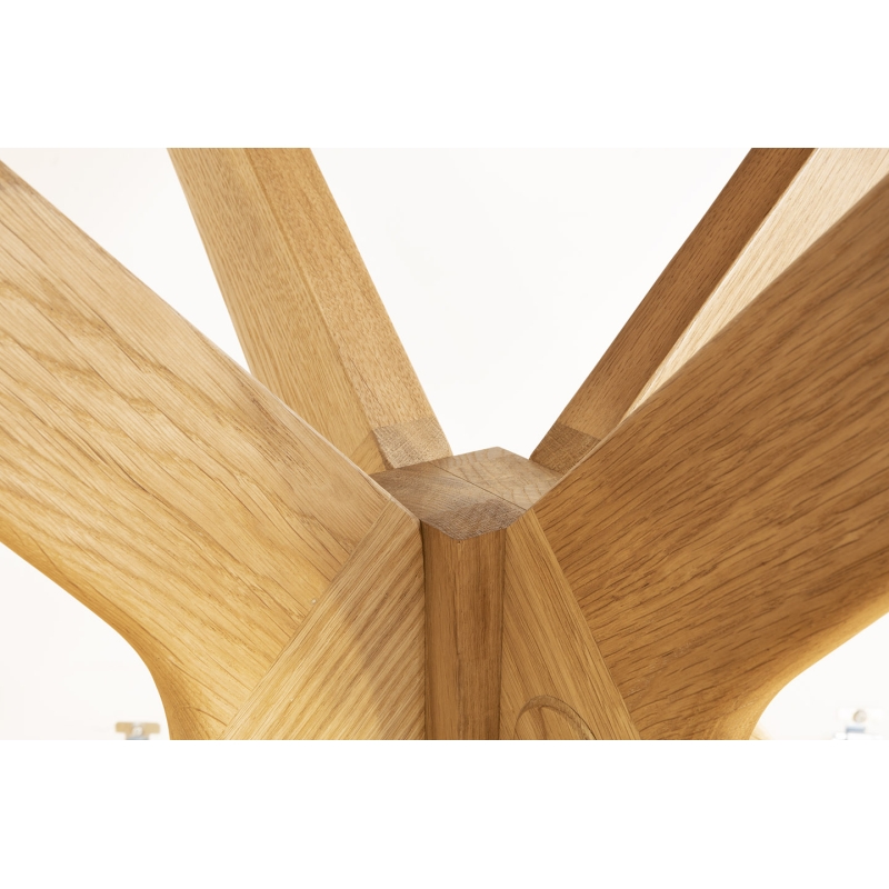 Стол массив дуба Сиена 950*950*76