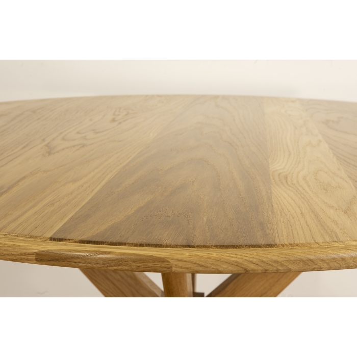 Стол массив дуба Сиена 950*950*76