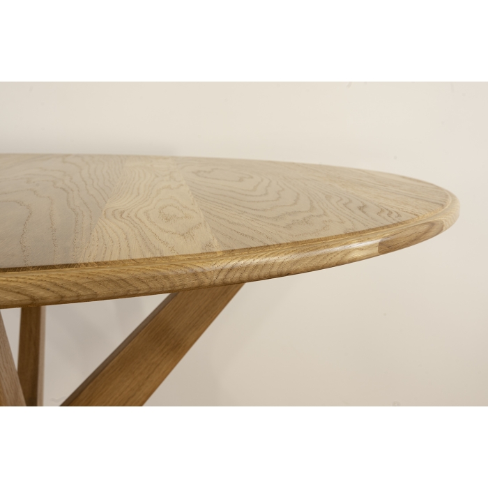 Стол массив дуба Сиена 950*950*76