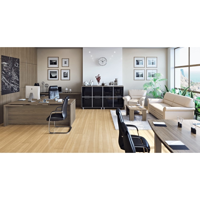 Кабинет руководителя YALTA (Столы, тумбы, шкафы)