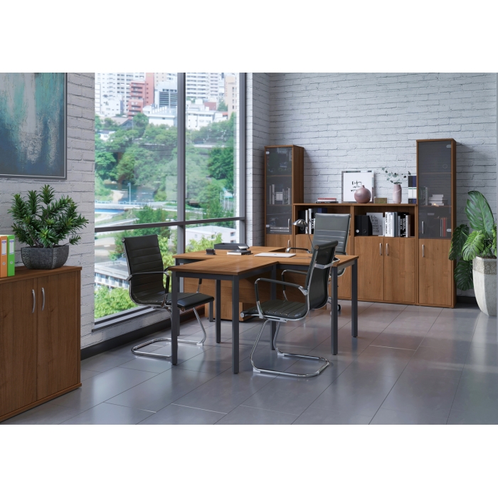 Мебель для персонала серия SLIM SYSTEM (столы, экраны, царги