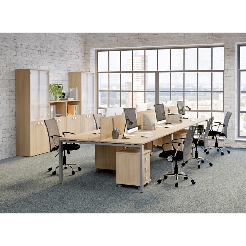 Мебель для персонала серия METALL SYSTEM (Столы, тумбы, шкафы