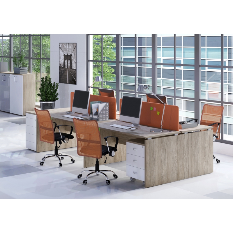 Мебель для персонала серия ONIX (Столы и комплектующие ЛДСП