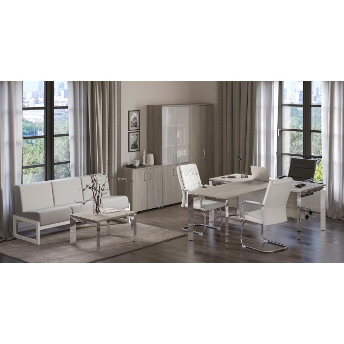 Кабинет руководителя ONIX DIRECT LUX (Столы на металлокаркасе)