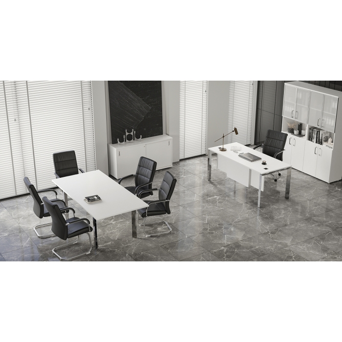 Кабинет руководителя ONIX DIRECT LUX (Столы на металлокаркасе)