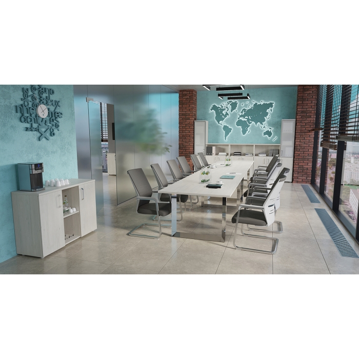 Кабинет руководителя ONIX DIRECT LUX (Столы на металлокаркасе)