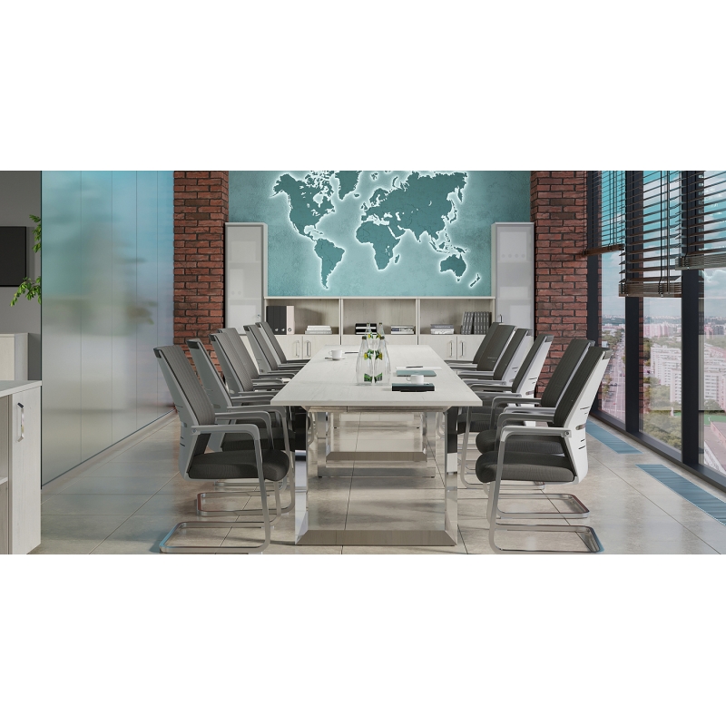 Кабинет руководителя ONIX DIRECT LUX (Столы на металлокаркасе)