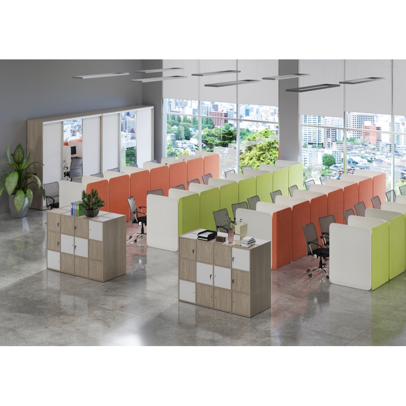 Мебель для персонала серия LOCKER PLUS (Приставные модули